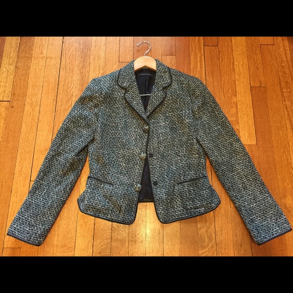 Elie Tahari Jackets & Blazers - Elie Tahari Women's Wool Tweed Blazer/Jacket